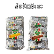 Milk bars, snacks, baked corn puffs, 90s snacks. 6 sachets per pack, 30 grams per sachet.
