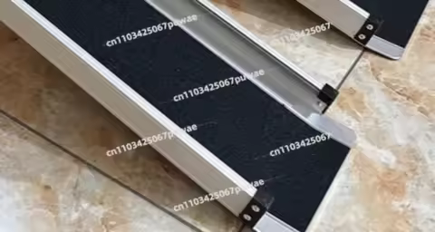 Portable Retractable Wheelchair Ramp for Stairs Electric Scooter Loading Ramp Board Aviation Case Ac