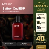 Kahf Saffron Oud Eau de Parfum 100 ml Long-Lasting Fragrance (EDP) - Saffron and Oud Scent - Wangi T