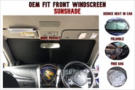 OEM Custom-Fit Car Front Windshield Sunshade FOR~PROTON X50 / X70 Customized Front Sunshade