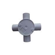 FITTING CONDUIT 4 WAY CROSS CONDUIT 25MM LESSO BRAND