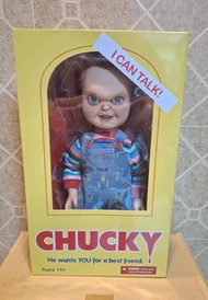全新現貨  Mezco toys Child's Play Talking Chucky 鬼娃 發聲公仔 娃鬼回魂