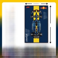 รูปภาพกรอบแสดงวิทยุแม่เหล็ก Mercedes Benz AMG F1 Racing Car ขนาดใหญ่ พื้นหลังสำหรับติดผนังแบบโมเดล