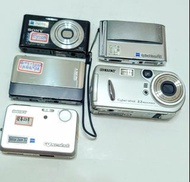 ［零件機］SONY 索尼 CCD Cyber-shot W530 TX5 T3 T5 P72 CCD 數位相機 五台合售 小紅書