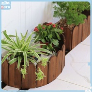 Fence indoor balcony anticorrosive wood fence outdoor flower pool fence courtyard sub-decorative fen