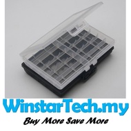 10 slot AAA AA cover 14500 Cases Storage Container Holder Hard Plastic Battery Casing box 10440 1.5v