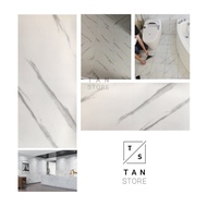 Wallpaper Foam Lantai Marble / Wallpaper Foam Sticker Tembok Marble