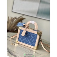 M24161 Louis LV petete valise cosmetic organizer handbag crossbody clamshell messenger