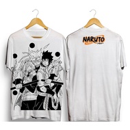 Anime Naruto &amp; Sasuke Premium Exclusive Cotton Combed 30s Distro T-Shirt