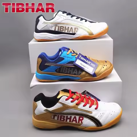 TIBHAR Flying Table Tennis Shoes Lightweight Anti-slip Ping Pong Sports Sneakers Men Women Breathabl
