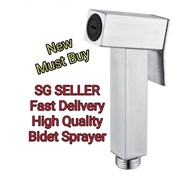 SG Seller Fast Delivery VP9  Bidet Spray Gun Handheld Diaper 304 Stainless Steel Toilet