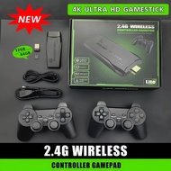 Portable M8 M15 Retro Emulator Game Stick 4K HDMI 2.4G Dual Wireless Controller Home TV GamingPortab
