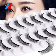 OUREAPH 10 Pairs Manga Lashes Korean Fake Eyelashes Natural Short Lashes