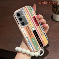 CHENYYKA Casing Hp Untuk Samsung Galaxy S24 Ultra S24 FE S23 FE 5G S23 Plus 5G S23 Ultra 5G S22 Ultr