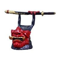 [HKJUS] For Ghost Of Tsushima Gaming Controller Holder One More Life Controller Holder Figure Headph