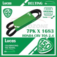 LUCAS 7PK1683 HONDA CRV TOA 2.4 DAN BELT - 100% ORIGINAL