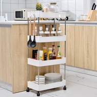 Narrow Storage Rack Kitchen Supplies Household Complete Collection Bathroom Floor-Standing Gap Trolley Movable Storage Rack