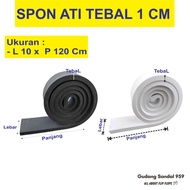 SPON ATI / BUSA ATI / SPON EVA TEBAL 1 CM BENTUK POTONGAN PERSEGI PANJANG