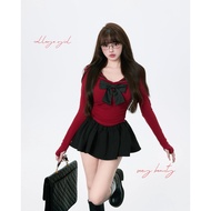 Sweety บรรยากาศสาวผีเสื้อ Handmade Chemise กับกระโปรง Tulle Pure Desire ชุด 2 ชิ้นสําหรับ 18-25 วันเ