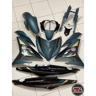 COVERSET BODYSET ORIGINAL VELOZI TANAM SET Y15 Y15ZR YSUKU V1 V2 MDNCM1 BLACK ( BIRU SE ) 2023 STAND