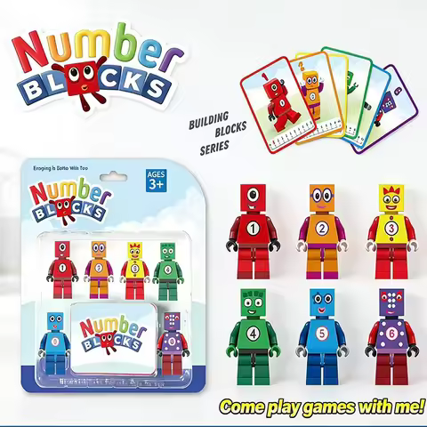 Hot New Numberblocks Assembly Model Toys Gift , Strengthening Mathematical Knowledge Through Digital