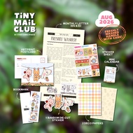 August Mail Club | August Snail Mail Club | Happy Mail by Tinycorn Studio