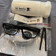 Ic!berlin 正品 限量編號 德國製薄鋼 光學眼鏡 付全新 鏡腳膠條 鼻墊