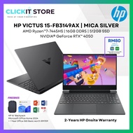HP Victus 15-fb3148AX 15-fb3149AX 15.6″ FHD Gaming Laptop | Ryzen 7-7445HS 16GB 512GB RTX4050 W11H