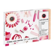 nailmatic LAB 法式成人指彩DIY任意玩  5色調色基色顏料 + 5瓶空玻璃瓶 + 10支吸管吸器 + 5張標籤註記貼紙 + 1本小冊子  1組