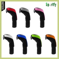 [lzdxwcke1] Mesh Long Neck Golf Club Head Covers Golf Hybrid UT Headcover Storage Tools