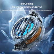 MEMO CX07 Mobile Phone Semiconductor Cooling Radiator Magnetic/Back Clip Silent Cooling Fan Game Coo