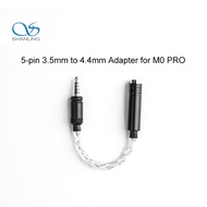 SHANLING  5-pin 3.5mm to 4.4mm Adapter Cable for M0 PRO MP3 Players Cables