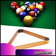 joyfulness Fabater Solid Wood Billiard 8-Ball Triangle / 9-Ball Diamond Pool Ball Racks for 2-1/4  B