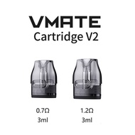 (0_0) Replacement Cartridge Vmate Pod Catridge V2 Authentic By Voopoo