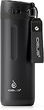 Ideus Travel Mug 500 ml (17 oz), Stainless Steel Double-Walled Insulated Mug, Lightweight Thermal Mu