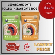 CED ORGANIC INSTANT OATS 450G | CED ORGANIC ROLLED OATS 450G【HALAL】