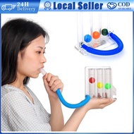 3 Balls Lungs Exercise Spirometry Spirometer HIGH QUALITY Respiratory spirometer