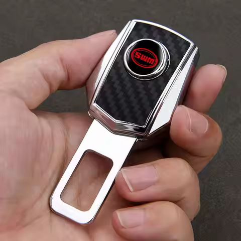 Car Seat Belt Clip Extender Seatbelt Lock Buckle Plug Thick Insert Socket for SWM G05 G01 Swm X3 7 E