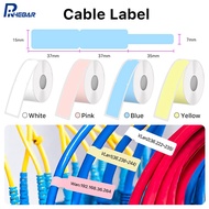 Cable Label Tape For Rhebar D11 D110E D110 Mini Printer Wire Thermal Sticker 3 Rolls