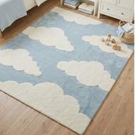 Cartoon Cloud Sky Carpet, Warm And Cute, Adorable Decorative Mat, Cute Gaming Mat, Decorative Carpet