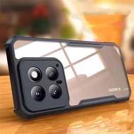 Mi 14/Mi14 Proตรงรุ่น(ส่งในไทย)เคสกันกระแทกขอบสีหลังใสXiaomi 14/Xiaomi 14 Pro/Xiaomi mi 14/Xiaomi mi