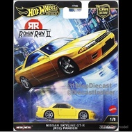 [925hot] hotwheels ronin run 2 FPY86 Car Culture ronin run 2-Nissan R32 diecast