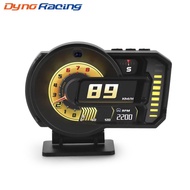 A590s Head Up Display Full LCD OBD2+GPS Instrument Panel Modification HUD Gauge RPM Voltage Oil Pres