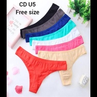 Cd U5 Women's gstring Panties all size