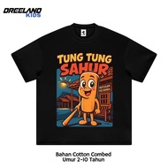 Dreeland Kids T-Shirt Tung Sahur T-Shirt Kids Tung Tung Tung Sahur Boys Girls