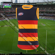 Australia 25/26 New Aussie Rules Football AFL Jersey Vest Adelaide 3D Printed Quick-dry Tops Mens Wo