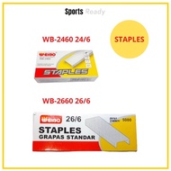 [Aplus] Stationery | Stapler Bullets Size 24/6 26/6 | Staple Stapler Bullet Refill | Dawai Kokot