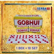Gobhui Domino (Set Kad Domino) [1 Kotak 10 Set]