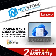 LENOVO IDEAPAD FLEX 5 14"WUXGA | R5-7530U | 16GB | 512GB | H&S | W11H | PEN | ARTICGRY - R5-7530U - 