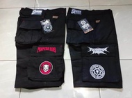 CELANA ALPIN ALPINE CARGO GUNUNG PRAPATAN REBEL PUNK METAL UNDERGROUND BAHAN KANVAS TEBAL HITAM MERA